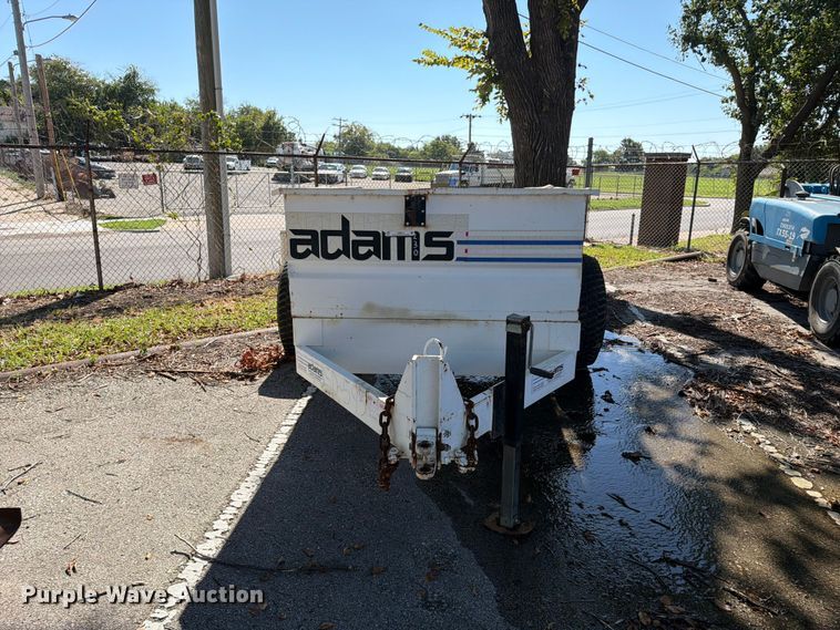 image for item FB8914 2009 Adams SD-595 utility trailer