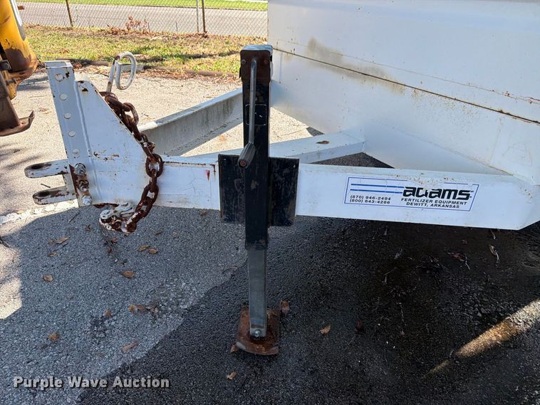 image for item FB8914 2009 Adams SD-595 utility trailer