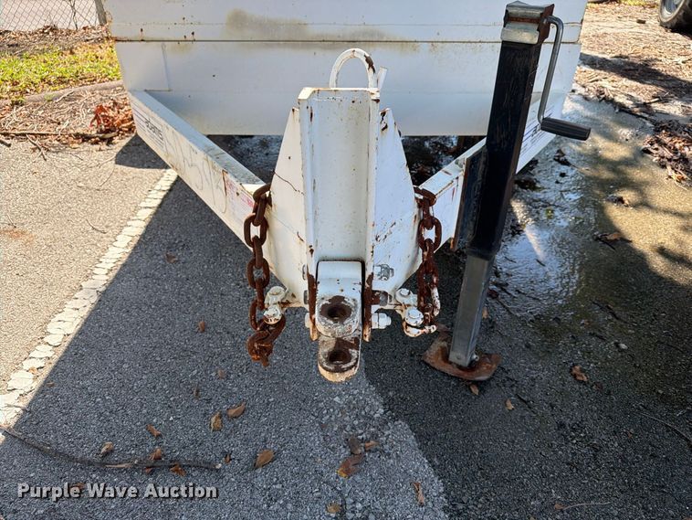 image for item FB8914 2009 Adams SD-595 utility trailer