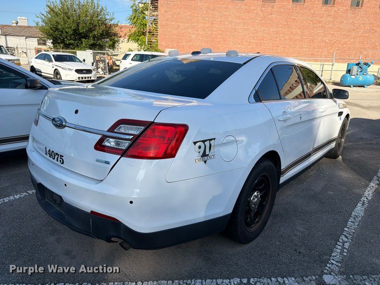 image for item FB8916 2014 Ford Taurus Police Interceptor 