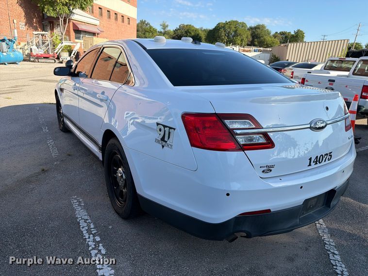 image for item FB8916 2014 Ford Taurus Police Interceptor 