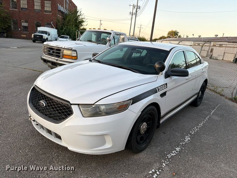 2013 Ford Taurus Police Interceptor