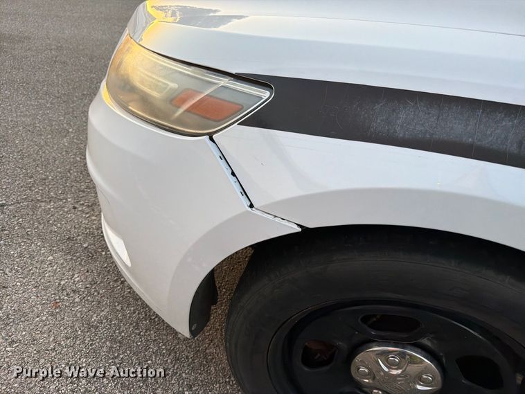 image for item FB8924 2013 Ford Taurus Police Interceptor 
