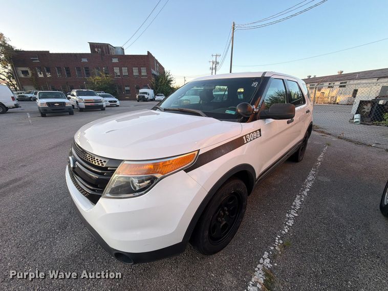2013 Ford Explorer Police Interceptor SUV