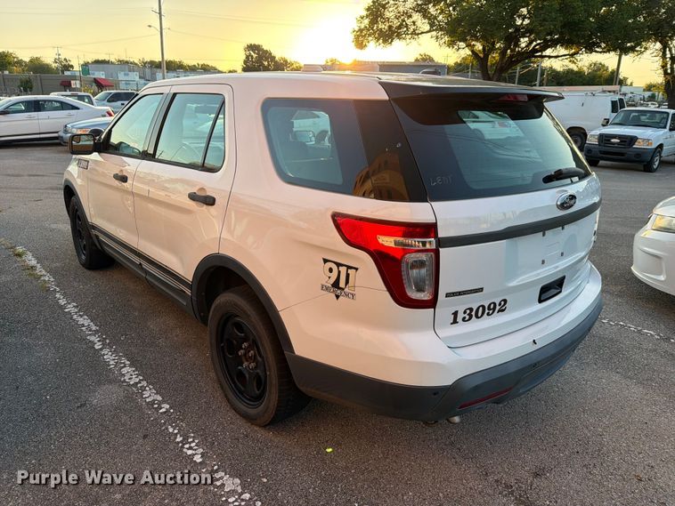 image for item FB8925 2013 Ford Explorer Police Interceptor SUV