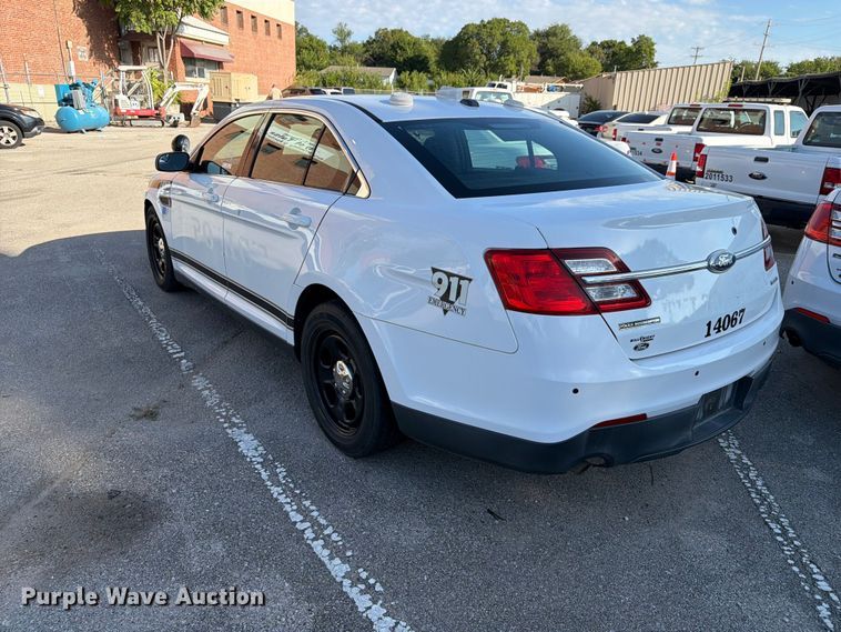 image for item FB8926 2014 Ford Taurus Police Interceptor 