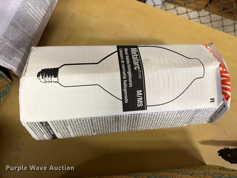 image for item FB8930 (9) Sylvania Metalarc light bulbs