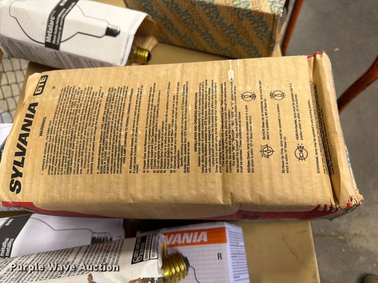 image for item FB8930 (9) Sylvania Metalarc light bulbs