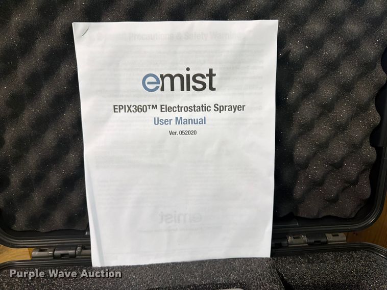 image for item FB8940 (5) EMist EPIX360 electrostatic sprayers