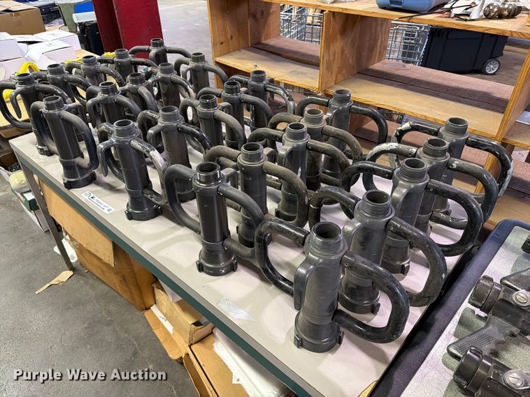 Approximately 25 Elkhart nozzles