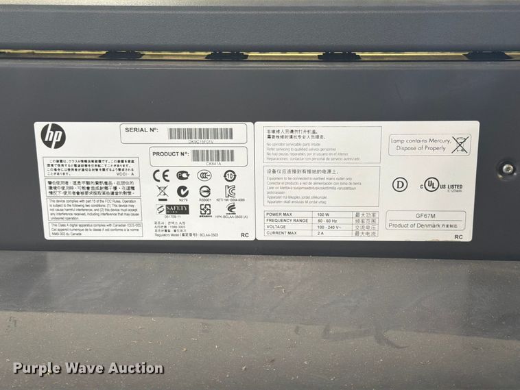 image for item FB8956 HP DesignJet T1120 HD MFP printer