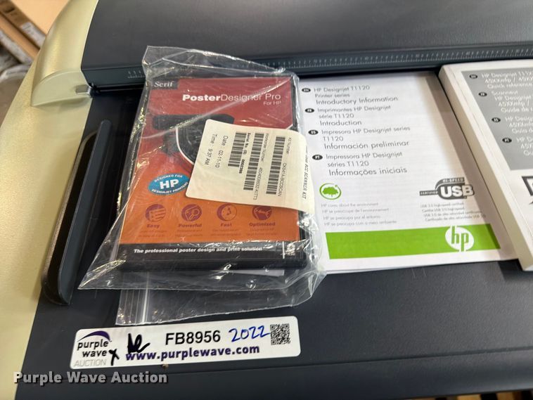 image for item FB8956 HP DesignJet T1120 HD MFP printer