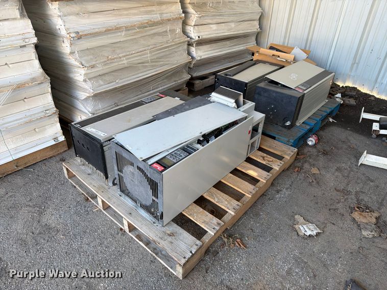 (4) Danfoss VLT 8000 variable frequency drives