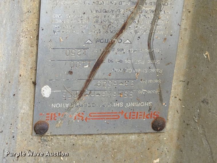image for item FB8961 Approximately (8) trench boxes