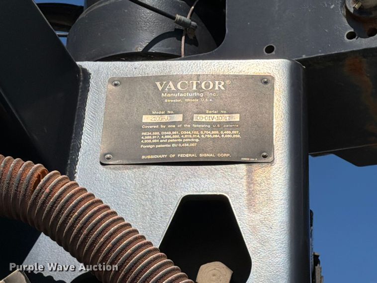 image for item FB8963 2007 International WorkStar 7400 sewer jetter truck