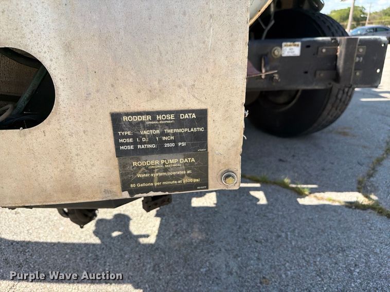 image for item FB8963 2007 International WorkStar 7400 sewer jetter truck