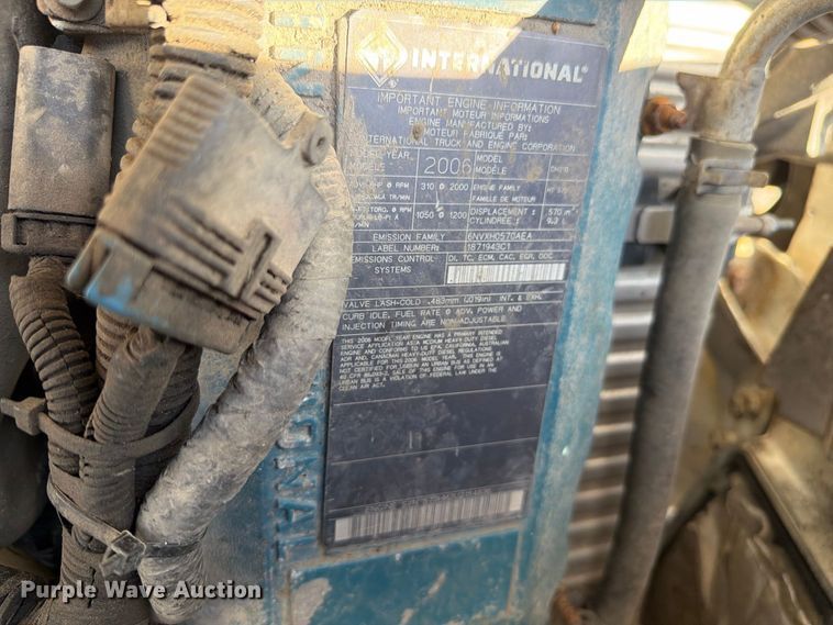 image for item FB8963 2007 International WorkStar 7400 sewer jetter truck