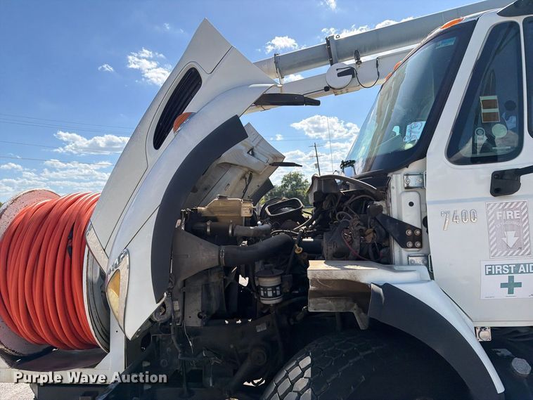 image for item FB8963 2007 International WorkStar 7400 sewer jetter truck