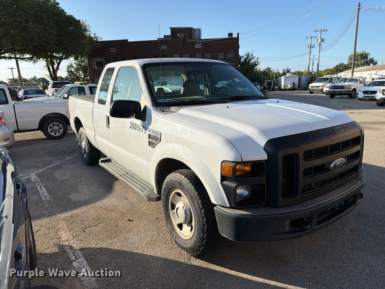 image for item FB8965 2008 Ford F250 Super Duty Ext. Cab pickup truck