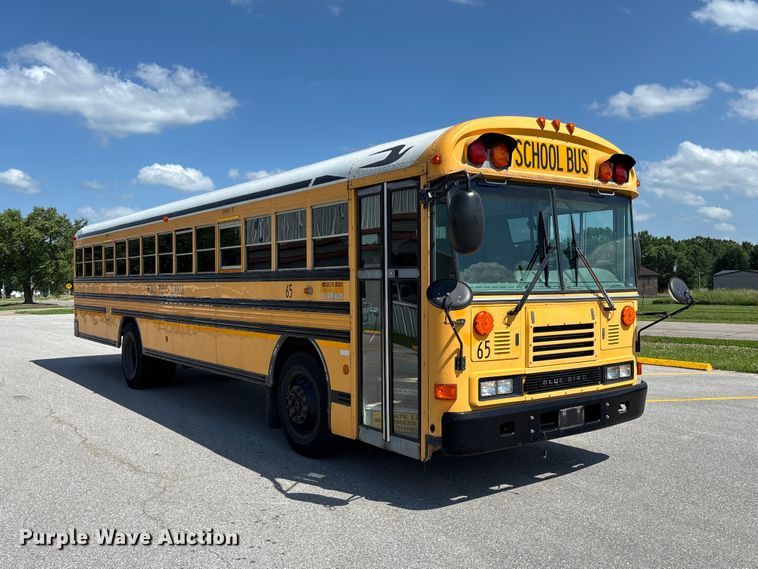 image for item FC1777 2002 Blue Bird All American school bus