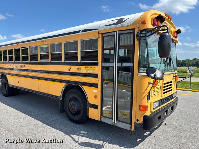 image for item FC1777 2002 Blue Bird All American school bus