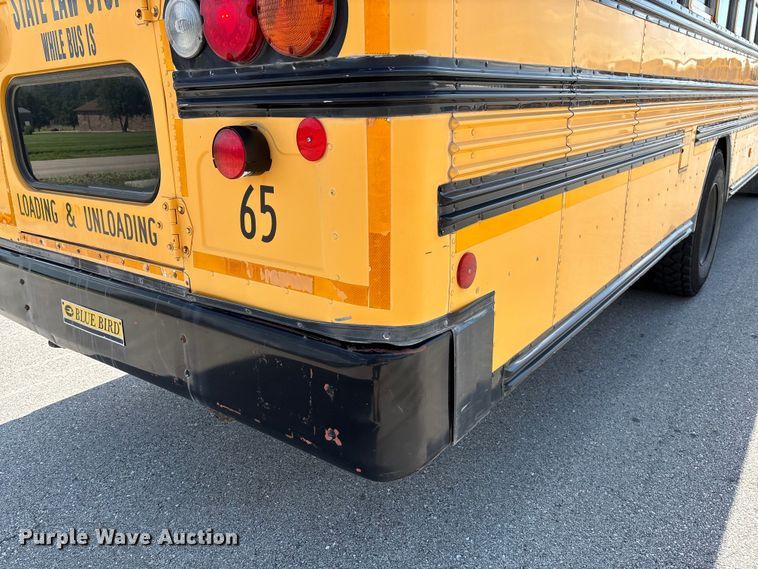 image for item FC1777 2002 Blue Bird All American school bus