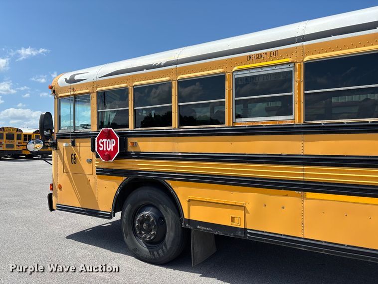image for item FC1777 2002 Blue Bird All American school bus