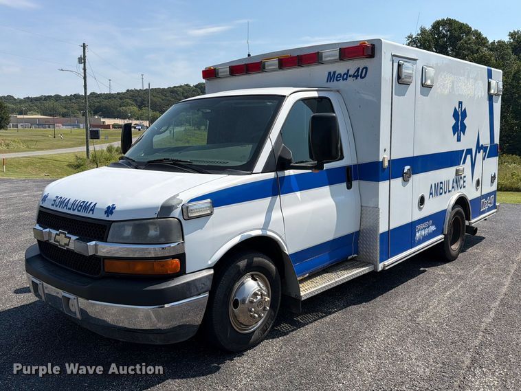 image for item FC3337 2012 Chevrolet Express G3500 ambulance