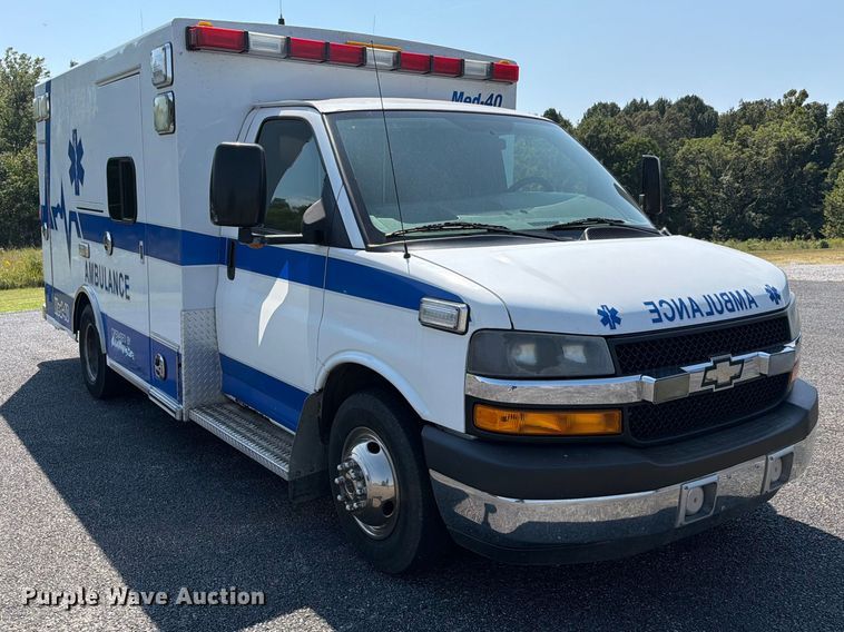 image for item FC3337 2012 Chevrolet Express G3500 ambulance