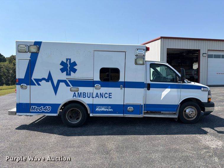 image for item FC3337 2012 Chevrolet Express G3500 ambulance