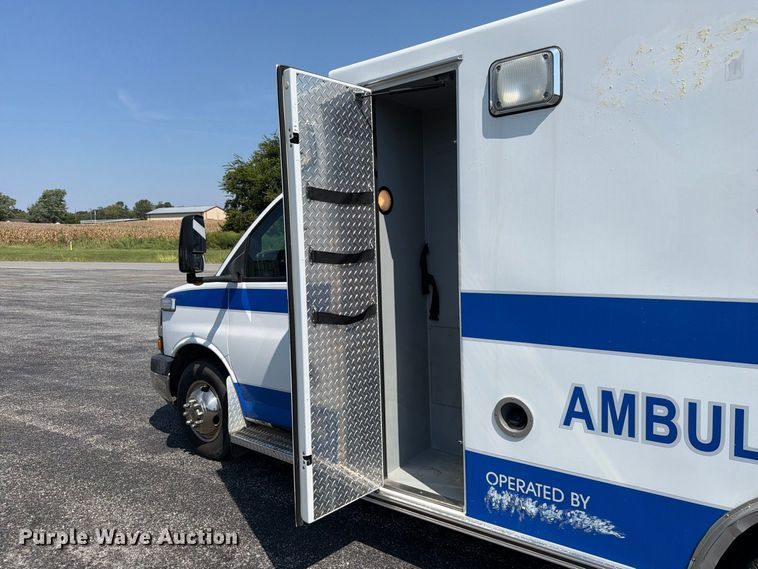 image for item FC3337 2012 Chevrolet Express G3500 ambulance