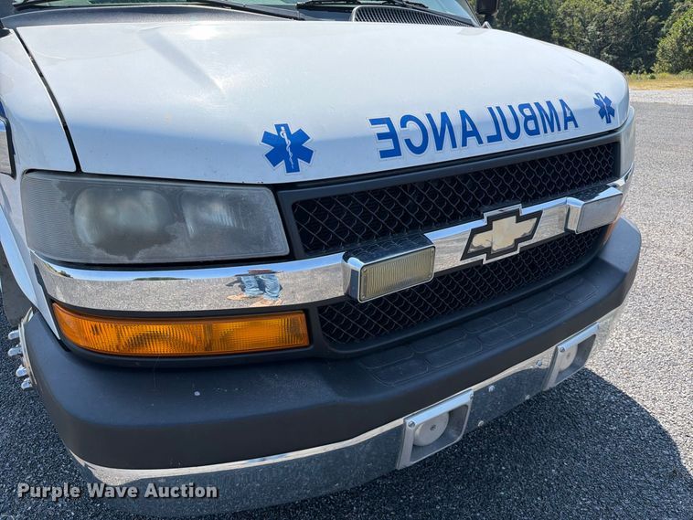 image for item FC3337 2012 Chevrolet Express G3500 ambulance