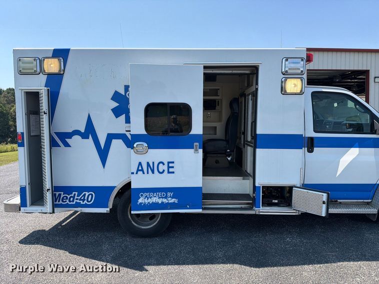 image for item FC3337 2012 Chevrolet Express G3500 ambulance