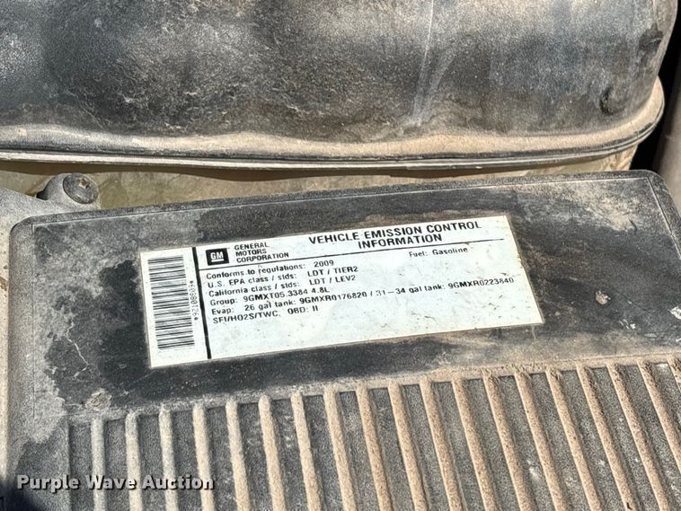 image for item FG0644 2009 Chevrolet Silverado 1500 Ext. Cab pickup truck