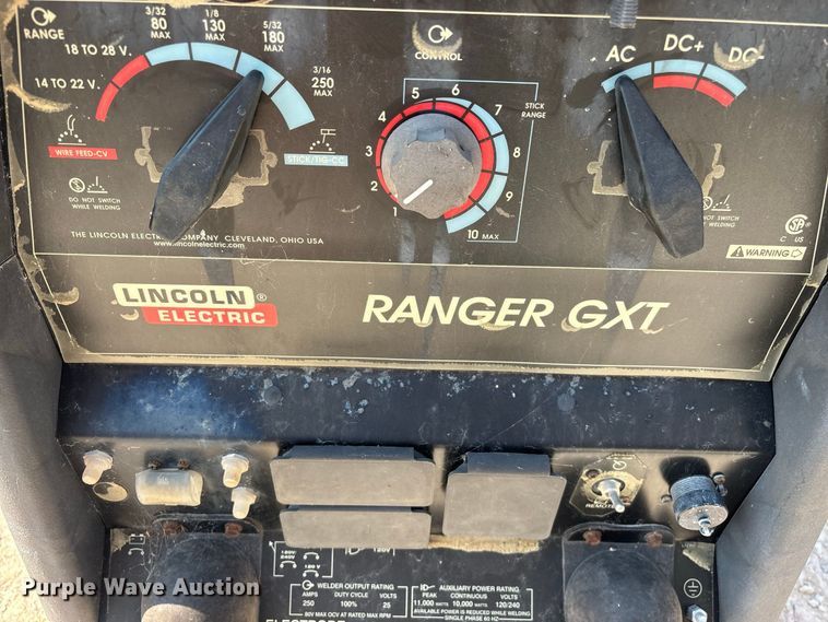 image for item FG0657 Lincoln Electric Ranger GXT welder/generator
