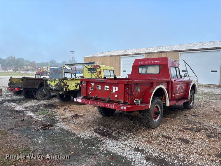 image for item FG0672 (3) Kaiser Jeep Corporation 3521 pickup trucks