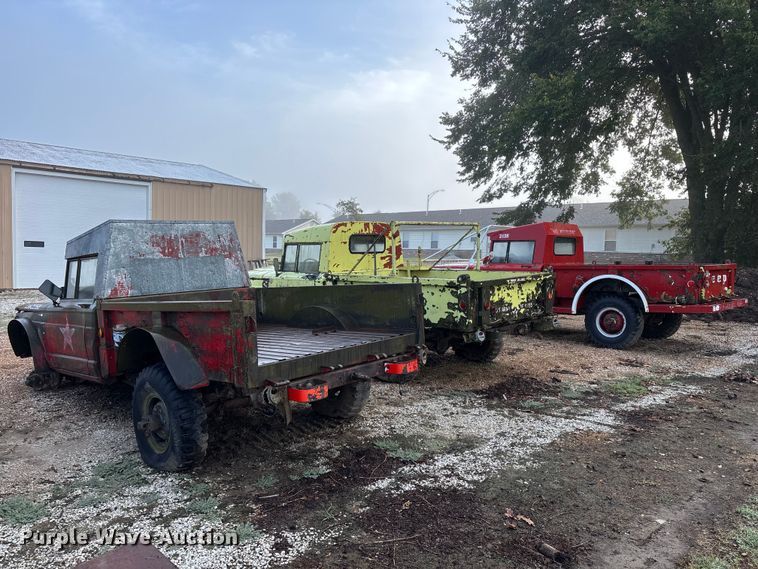 image for item FG0672 (3) Kaiser Jeep Corporation 3521 pickup trucks