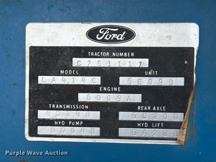 image for item FG3016 Ford 5610 tractor