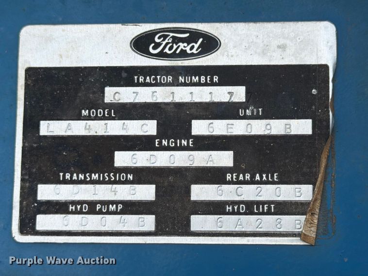 image for item FG3016 Ford 5610 tractor
