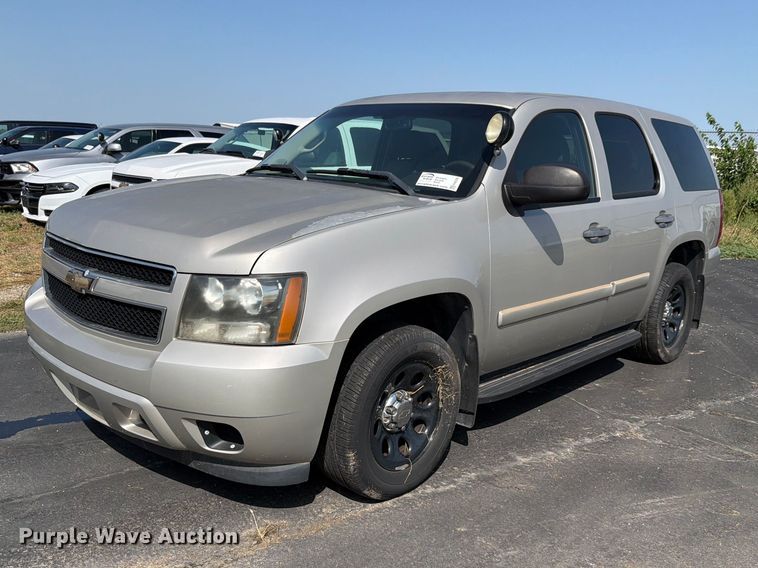 2008 Chevrolet Tahoe Police SUV