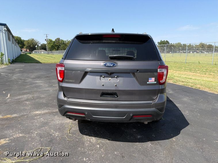 image for item FH6391 2018 Ford Explorer Police Interceptor SUV
