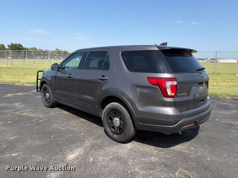 image for item FH6391 2018 Ford Explorer Police Interceptor SUV