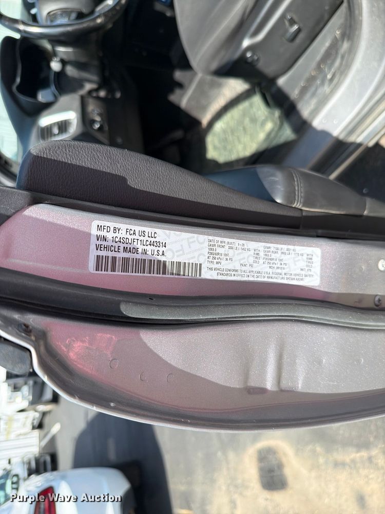 image for item FH6401 2020 Dodge Durango SSV SUV