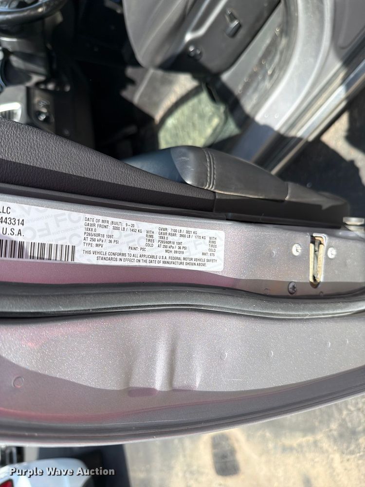 image for item FH6401 2020 Dodge Durango SSV SUV