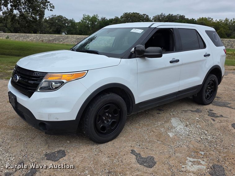 2015 Ford Explorer police interceptor SUV