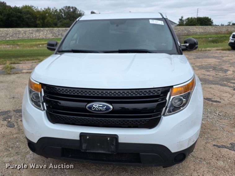 image for item FH6433 2015 Ford Explorer police interceptor  SUV