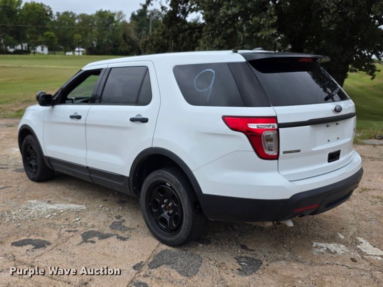 image for item FH6433 2015 Ford Explorer police interceptor  SUV