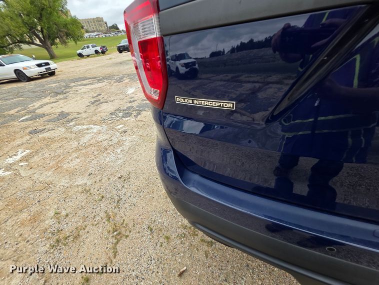image for item FH6434 2016 Ford Explorer Police Interceptor SUV