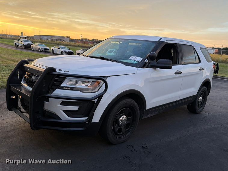 2018 Ford Explorer Police Interceptor SUV