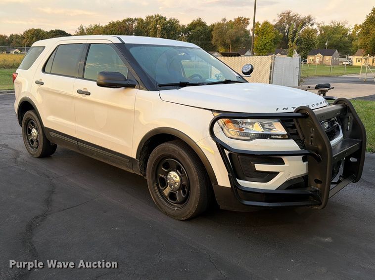image for item FH6442 2018 Ford Explorer Police Interceptor SUV